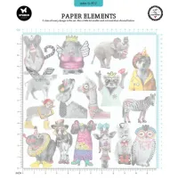 Art By Marlene Signature Collection Luxury Paper Elements Party Animals (ABM-SI-PE12)